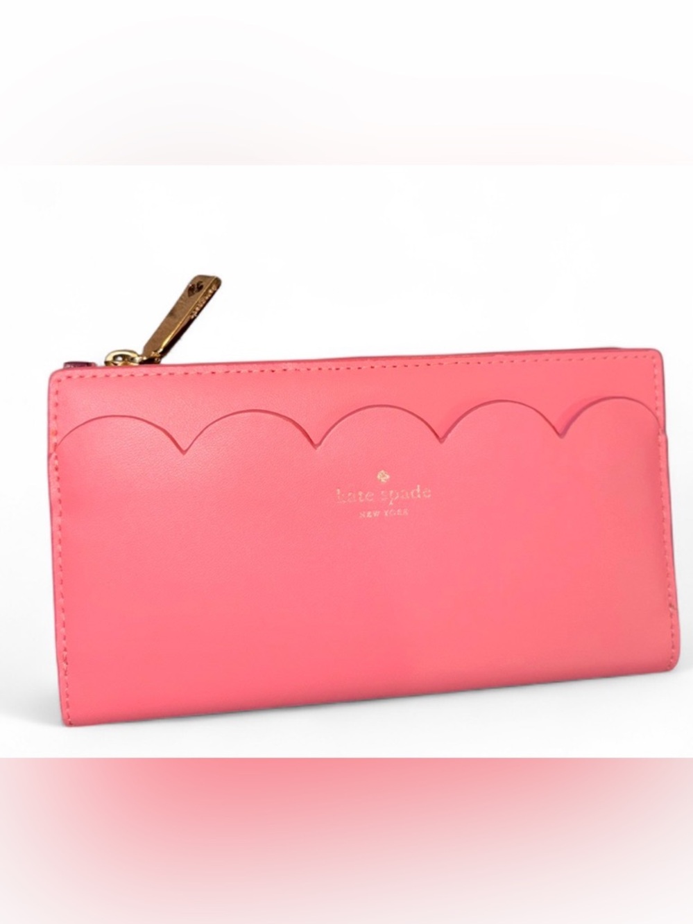 Kate Spade Magnolia Street Braylon scalloped leather wallet
